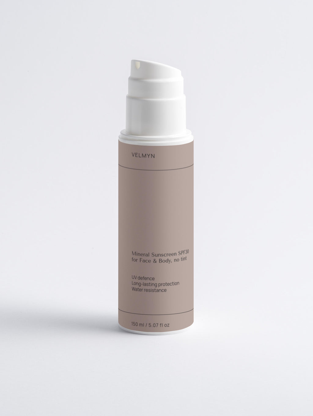 Mineral Sunscreen SPF30 for Face & Body, no tint
